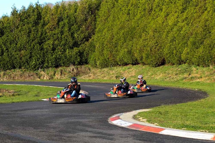 Circuit de karting à Deauville