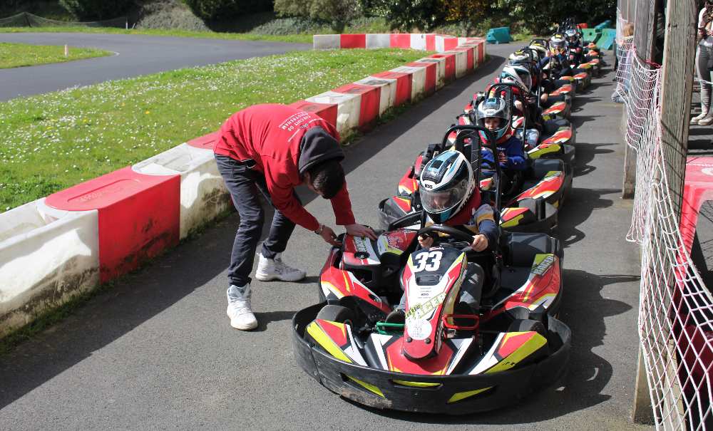 Circuit de karting à Deauville