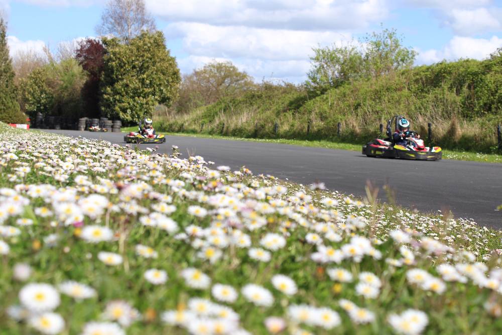 Circuit de karting à Deauville