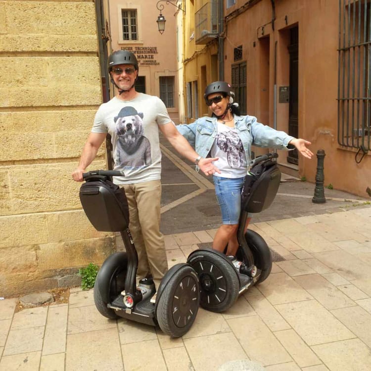 Visite guidée d'Aix-en-Provence en Segway - 13100