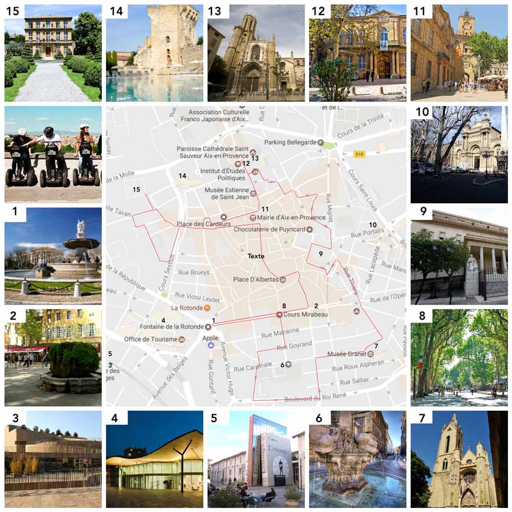 Visite guidée d'Aix-en-Provence en Segway - 13100