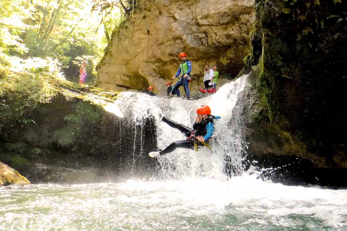 Canyoning en Isère, proche de Grenoble & Lyon