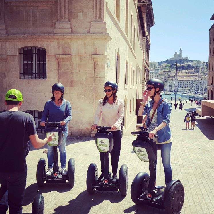 Visite atypique et guidée de Marseille en Segway - 13001