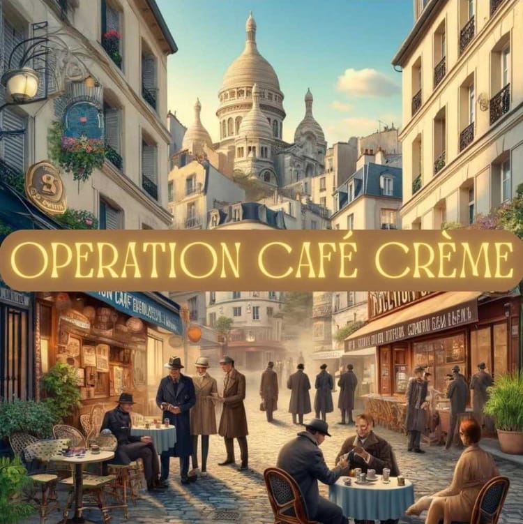 Escape Game extérieur Team Building à Montmartre - Opération café crème