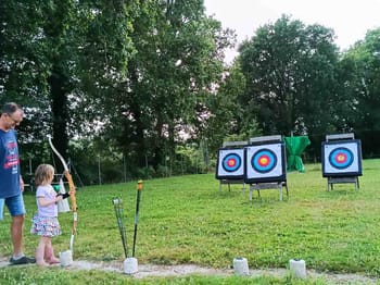 Tir à l'arc et Archery Tag parcours 3D à Coux