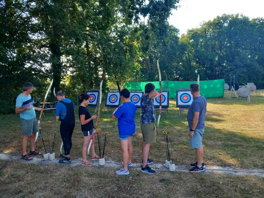 Tir à l'arc et Archery Tag parcours 3D à Coux