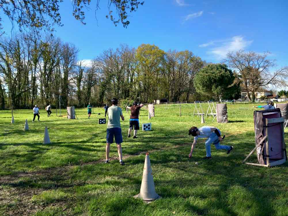 Tir à l'arc et Archery Tag parcours 3D à Coux