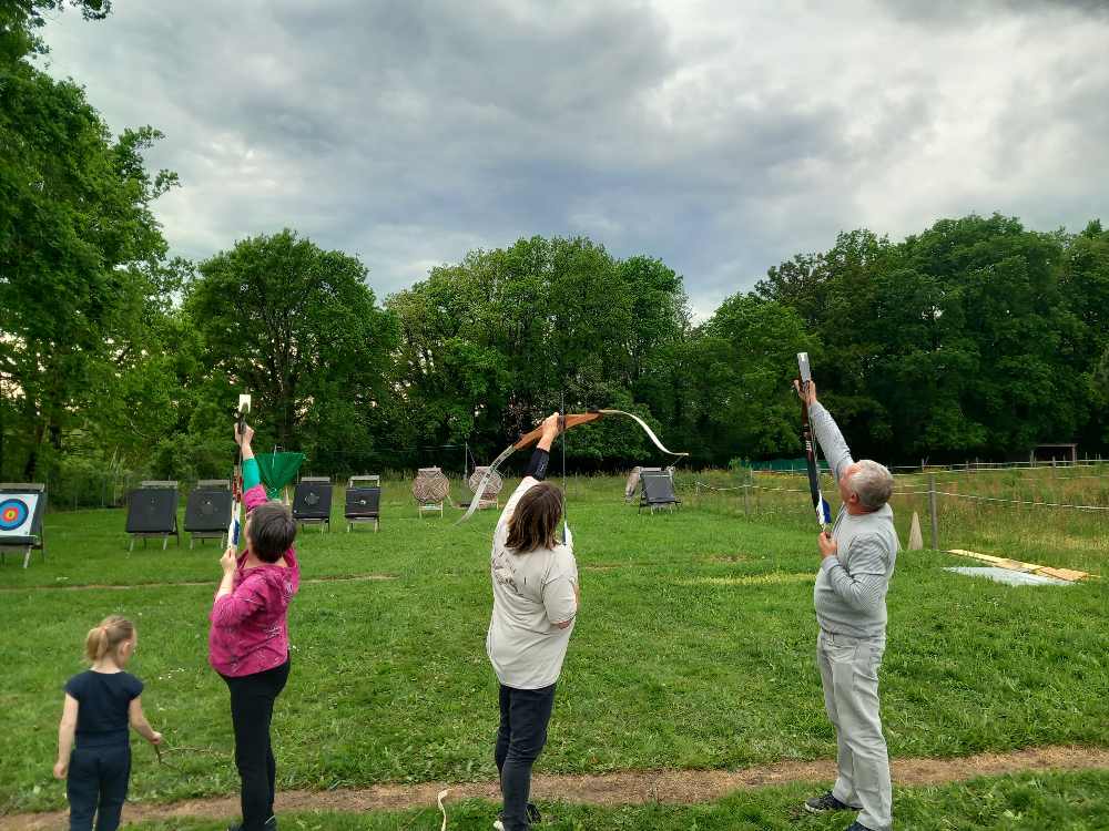 Tir à l'arc et Archery Tag parcours 3D à Coux