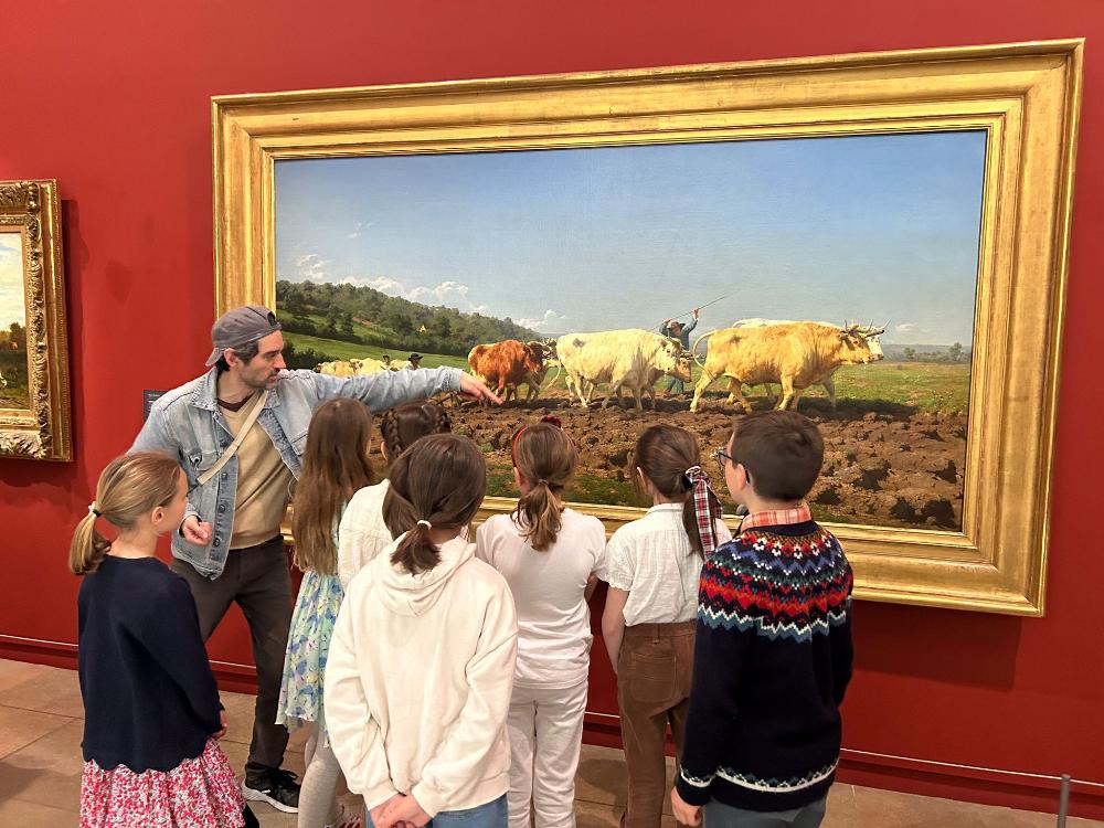 Jeu de piste pour enfants au musée d'Orsay Paris 7