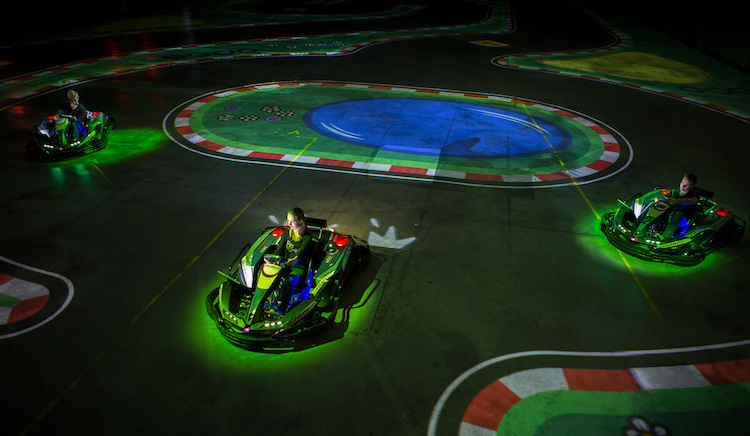 Karting comme dans un jeu vidéo à Metz - Réalité Augmentée 