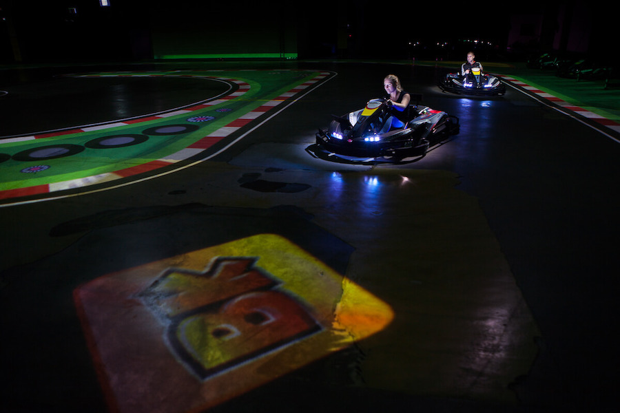Karting comme dans un jeu vidéo à Metz - Réalité Augmentée 
