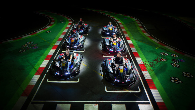 Karting comme dans un jeu vidéo à Metz - Réalité Augmentée 