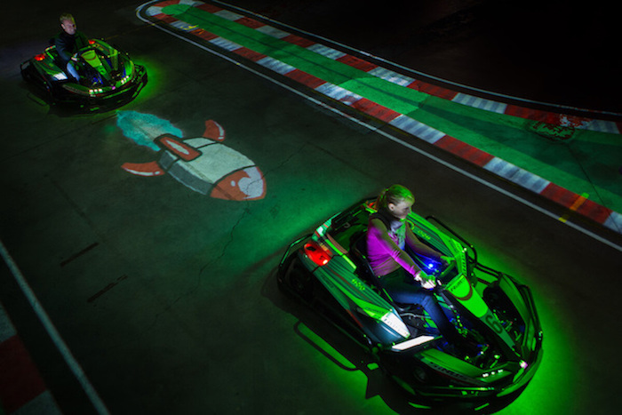 Karting comme dans un jeu vidéo à Metz - Réalité Augmentée 