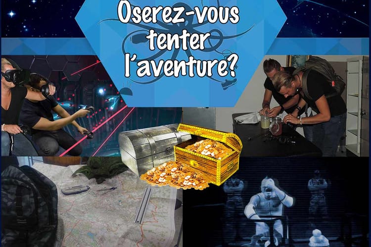 Parcours d'aventuriers avec Escape Game, Réalité Virtuelle et autres épreuves insolites à Lille