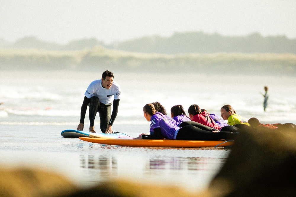 Stage et cours de Surf à Penmarch à La Torche