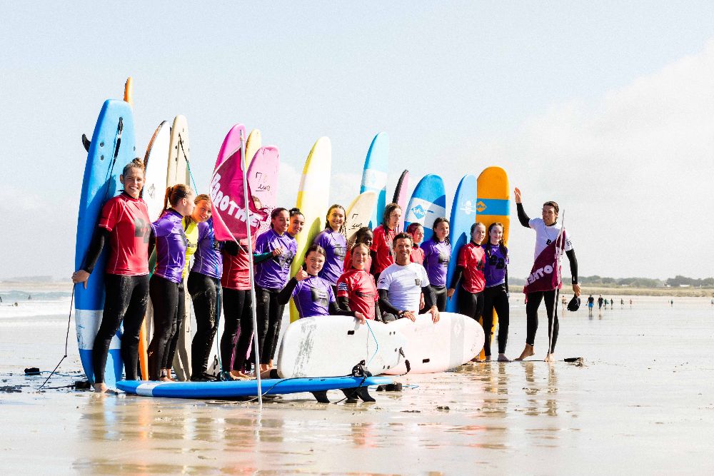 Stage et cours de Surf à Penmarch à La Torche