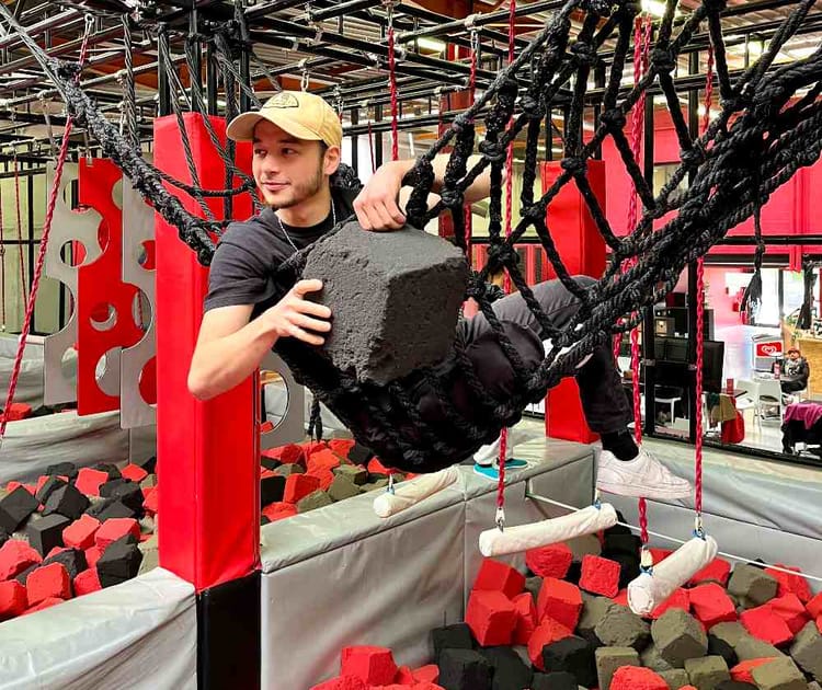 Parcours Ninja Warrior à Strasbourg