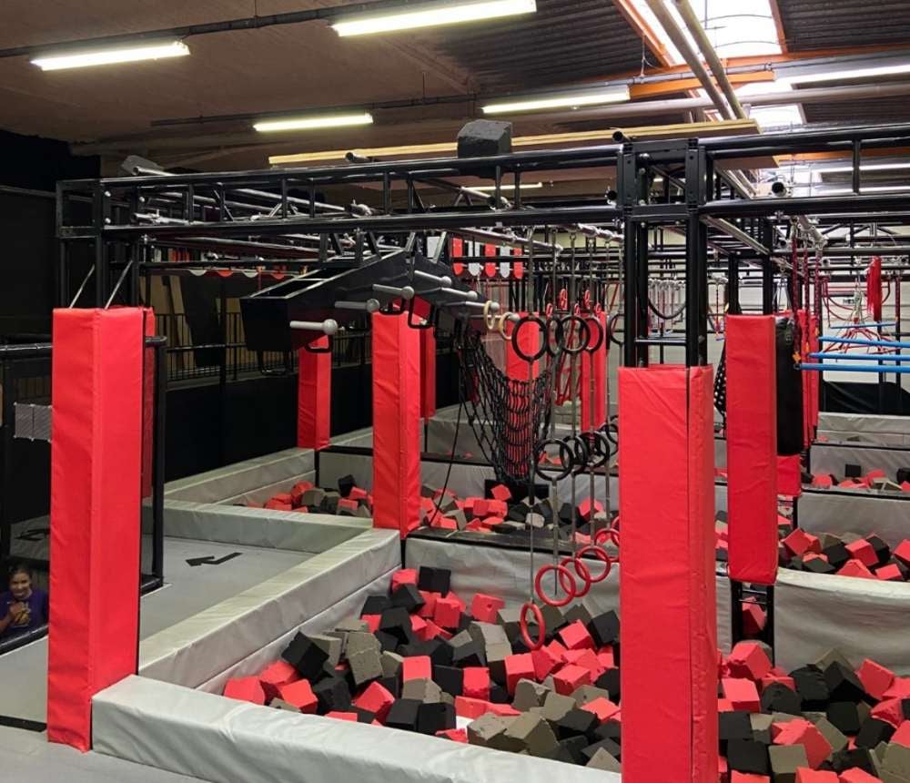 Parcours Ninja Warrior à Strasbourg
