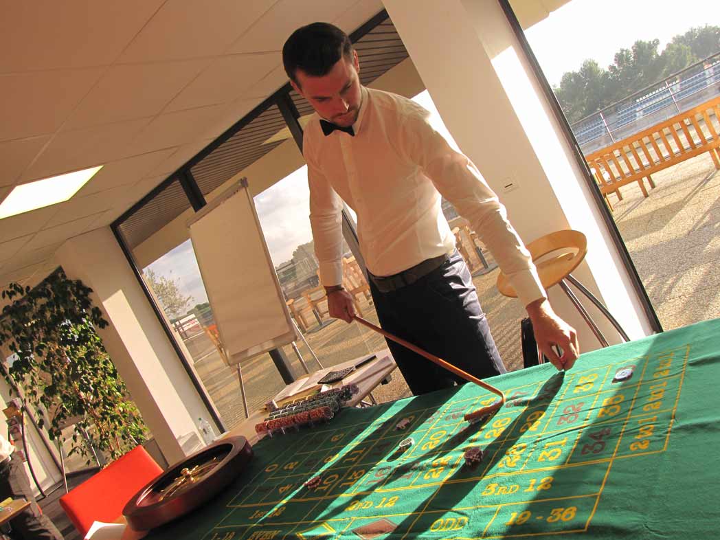 Animation soirée d'entreprise - Casino Royal à Deauville 