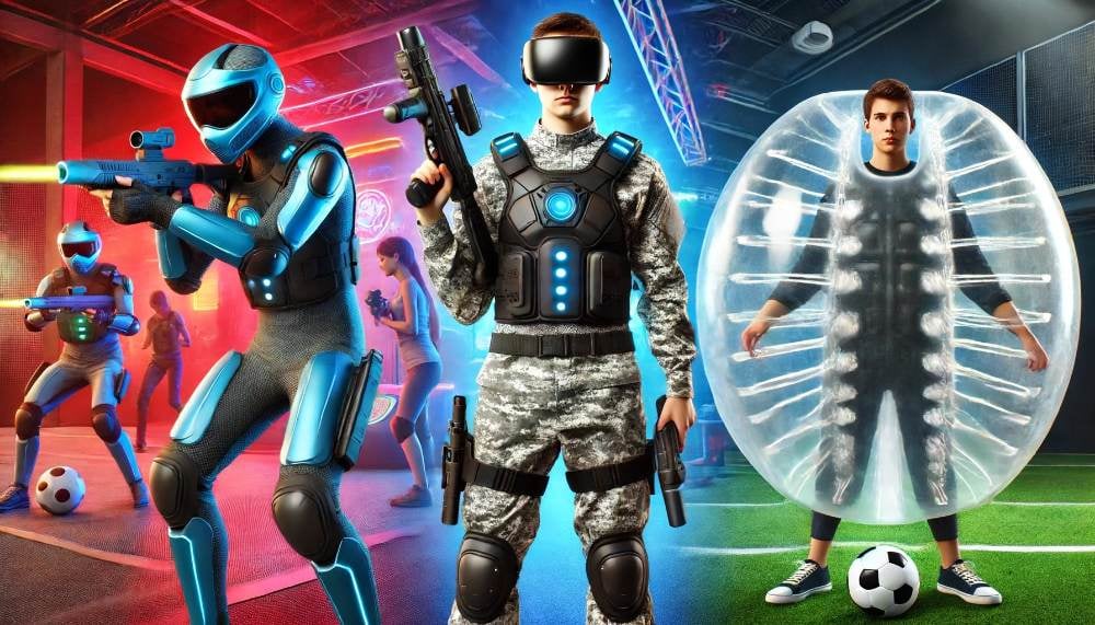Pack Aventure : Bubble foot, Laser game et Vr Arena à Fréjus