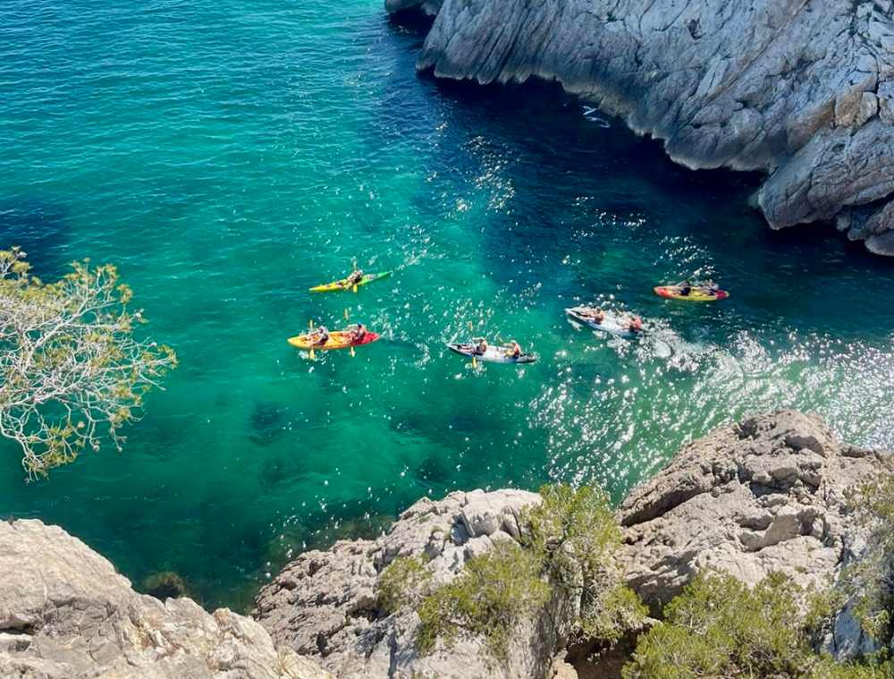 Randonnée en Kayak à Marseille