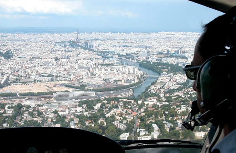 Vol en Hélicoptère Paris - Versailles