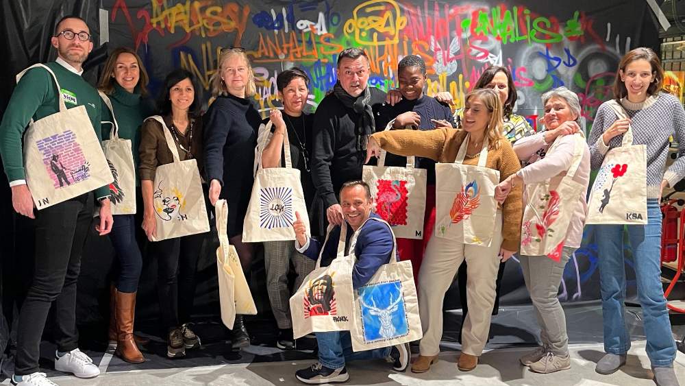 Atelier création de tote bag personnalisé à Paris / IDF 