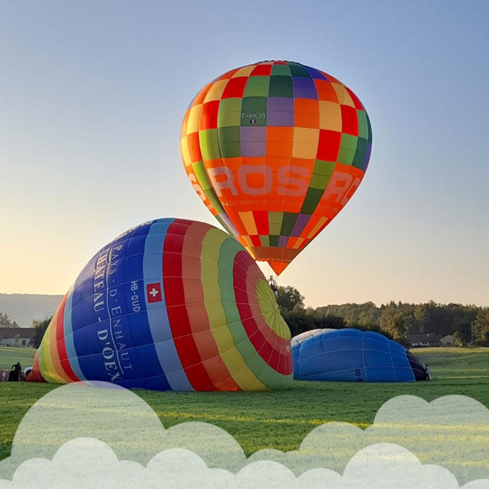 Vol en Montgolfière au-dessus de la Haute-Saône et de Besançon