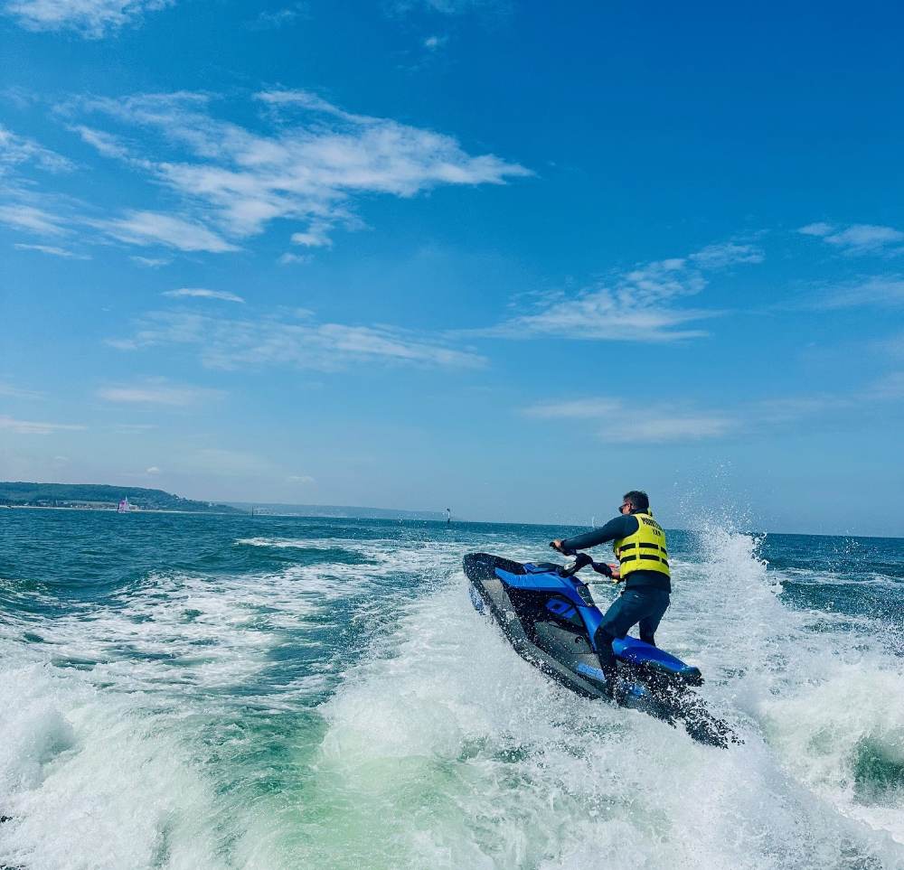 Randonnée en jet ski à Deauville