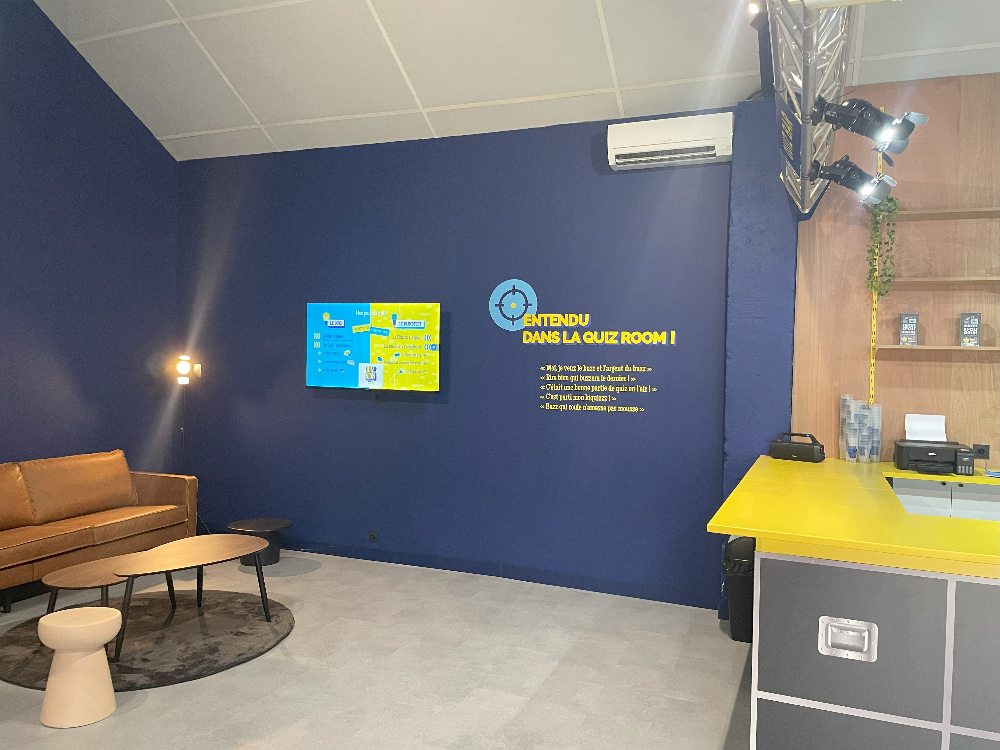 Salle de quiz comme à la télé à Toulon
