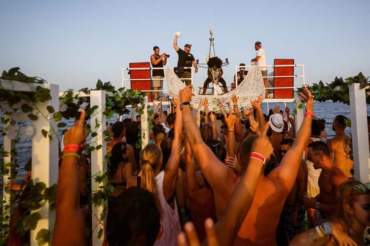 Boat Party à Ibiza