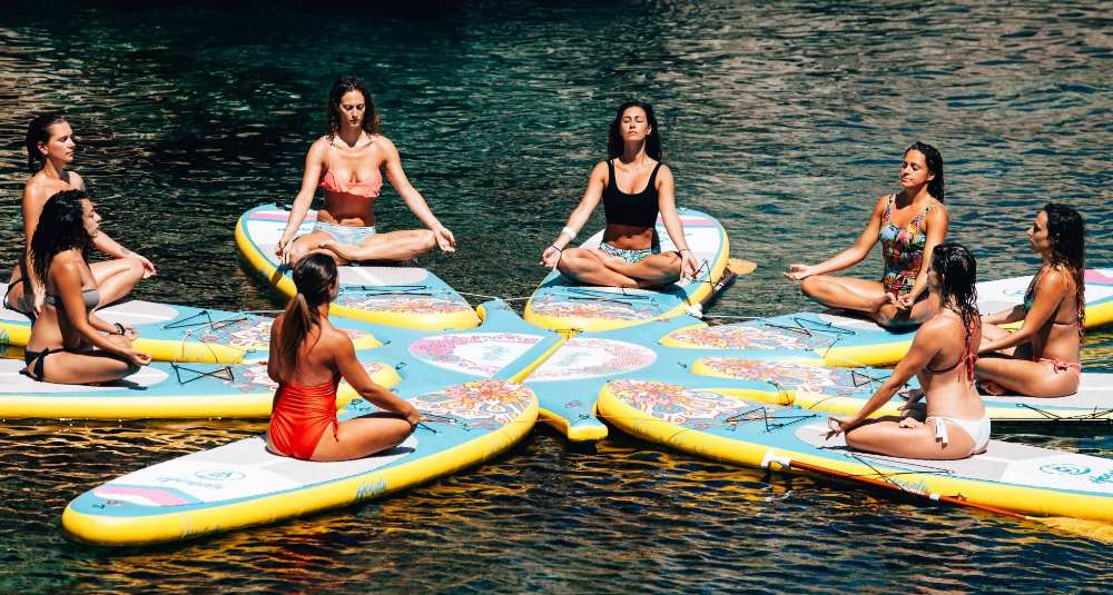 Yoga Stand Up Paddle à Ibiza