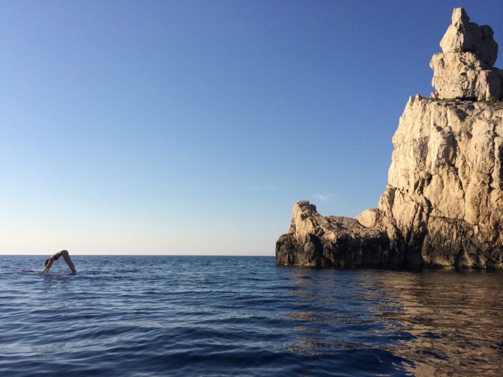 Yoga Stand Up Paddle à Ibiza