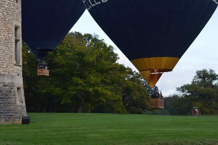 Vol en montgolfière au Château de la Verrerie - 18