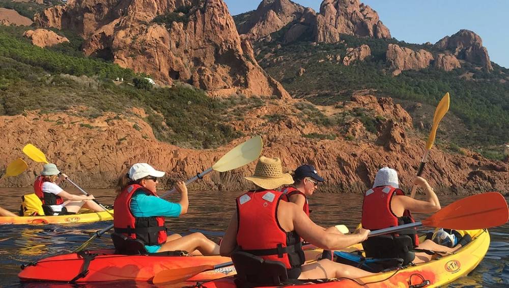 Randonnée en Kayak aux Îles de Lérins - Cannes 