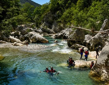 Canyoning dans les Gorges du Verdon à Castellane