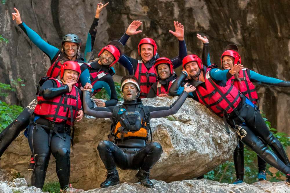 Canyoning dans les Gorges du Verdon à Castellane 