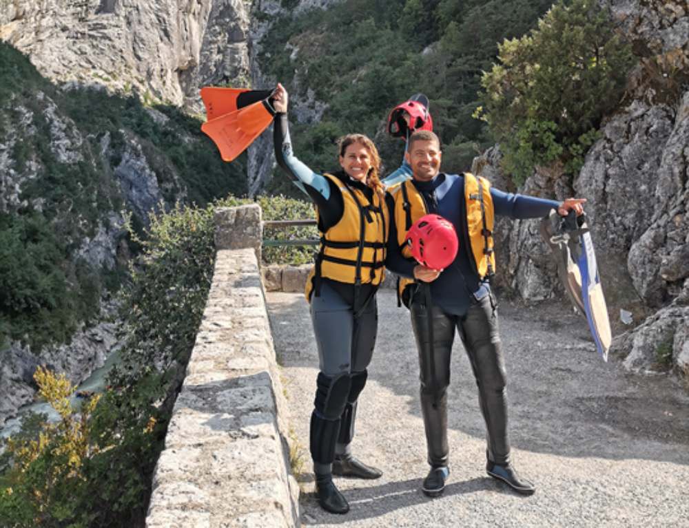 Canyoning dans les Gorges du Verdon à Castellane 