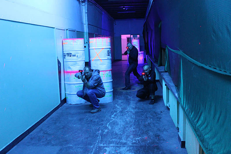 Laser game à Varsovie