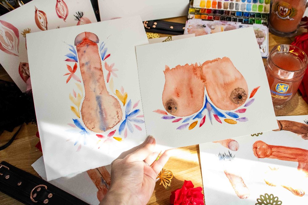 Atelier Aquarelle Coquin à Maulévrier Sainte Gertrude - Spécial EVJF