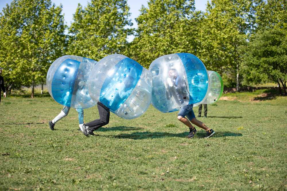 Bubble Foot en extérieur à proximité de Toulon - Var