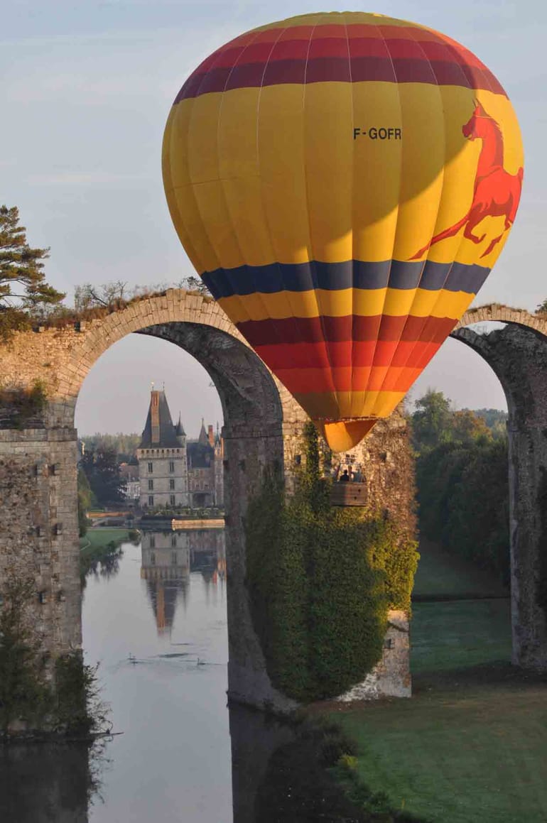 Vol en montgolfière à Maintenon en Eure et Loire - 28