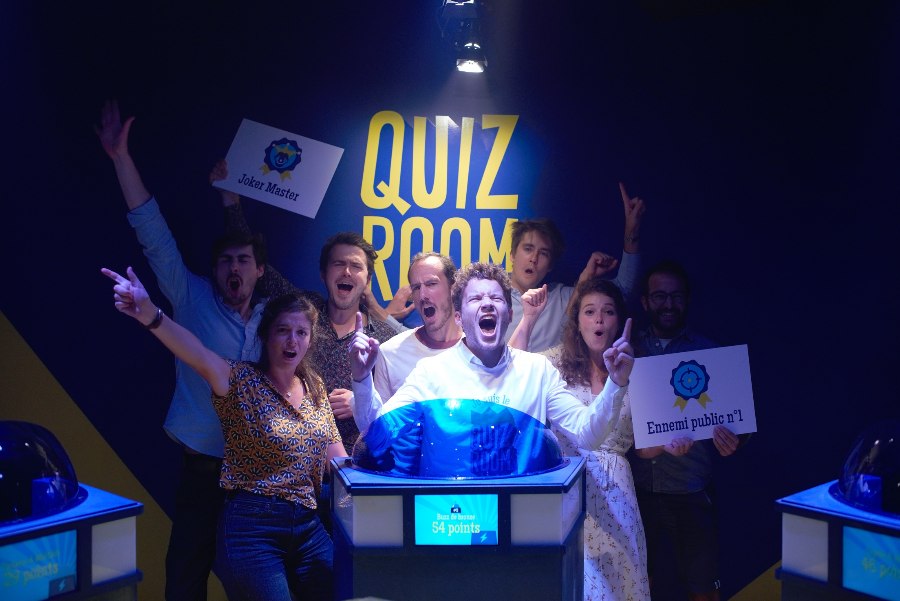 Salle de quiz comme à la télé à La Rochelle