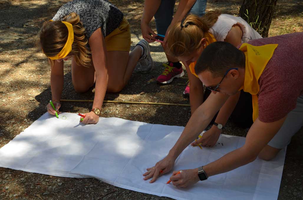 Parcours d'épreuves - Les aventuriers d'Anahita - Team Building à Annecy 