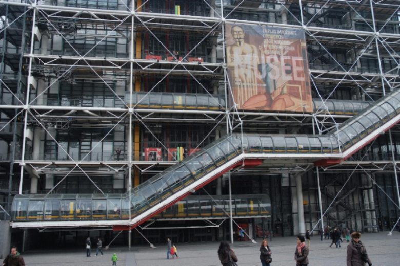 Défi photos au centre Pompidou