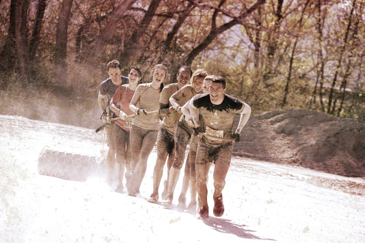 Little Mud Day Boot Camp - Teambuilding à Annecy 