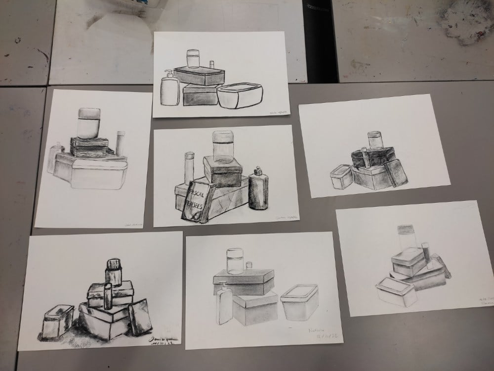 Atelier d'initiation au dessin en région parisienne - Team building - EVJF 