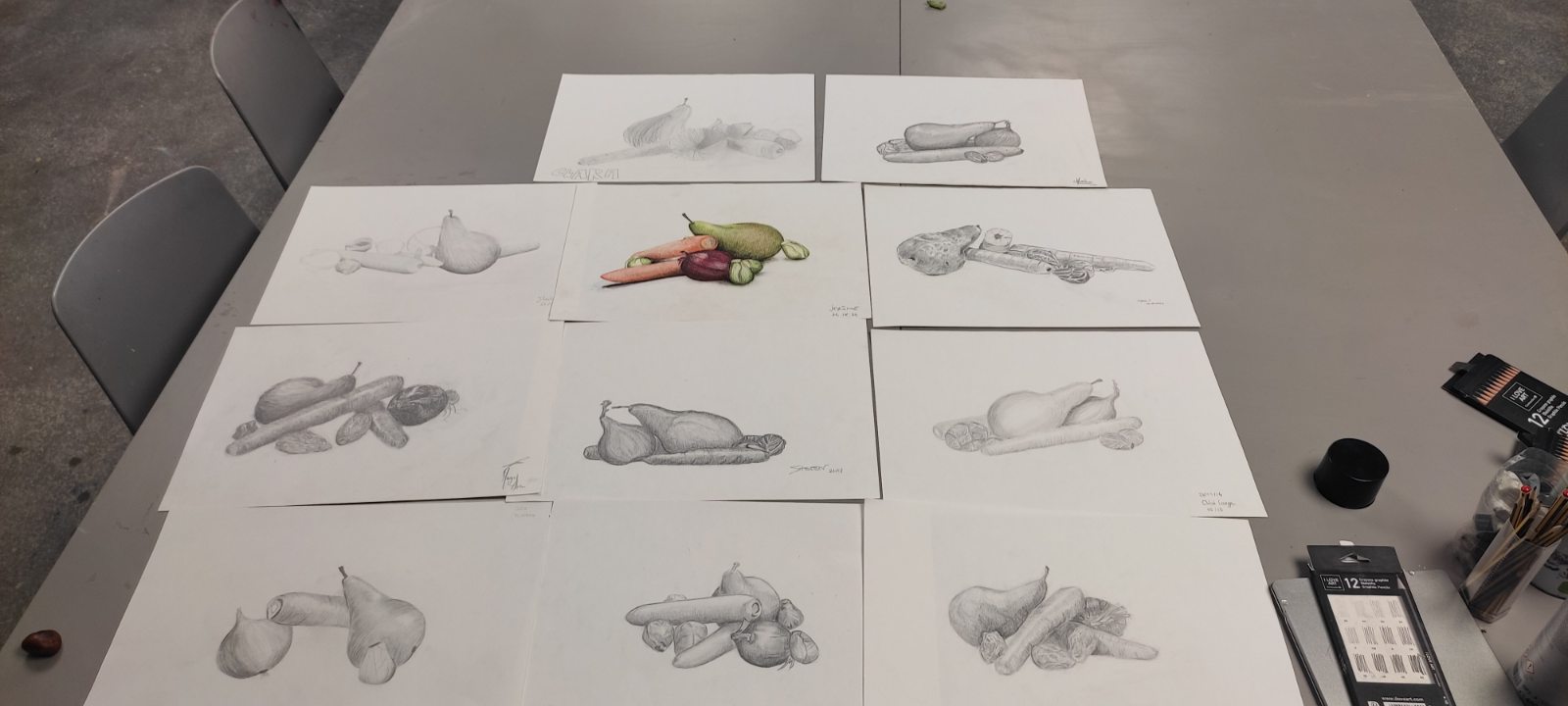 Atelier d'initiation au dessin en région parisienne - Team building - EVJF 