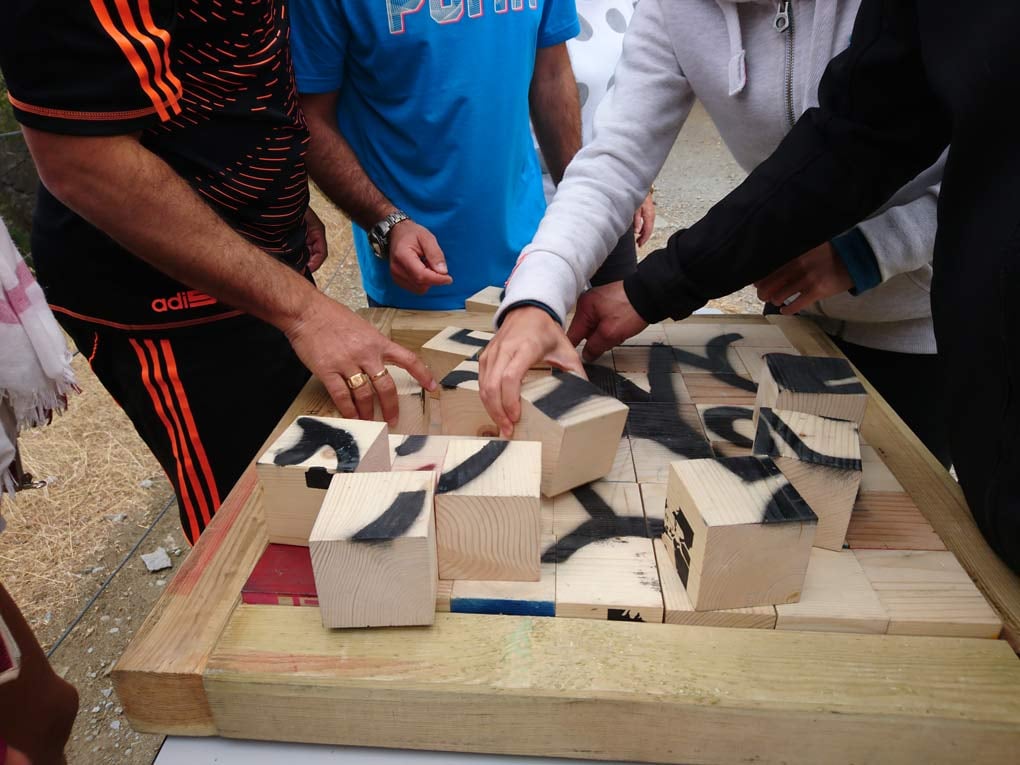 Construction d'une tour avec olympiades pour un Teambuilding - Lille 