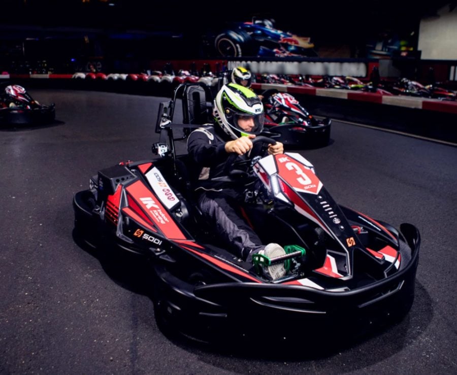 Karting indoor à Barcelone